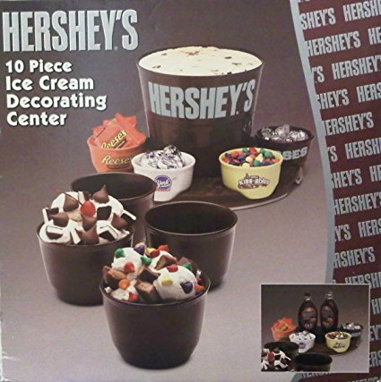 Hersheys 10 Piece Ice Cream Decorating Center