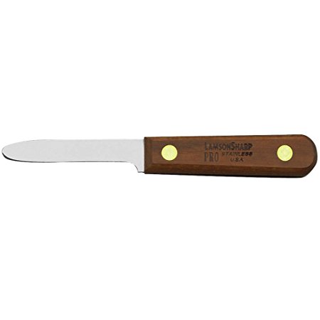 Lamson & Goodnow LamsonSharp Walnut Clam Knife, 7 Inch