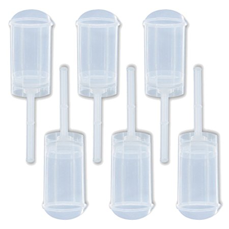 A Birthday Place Cake Push Pop Containers with Lids, 25 Count