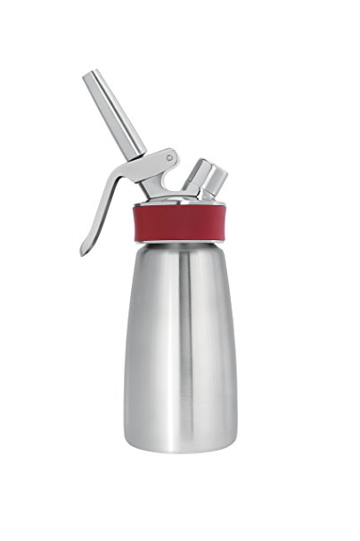 iSi 1/2 Pint Gourmet Whip Culinary and Cream Whipper - Recommended and Preferred by Professional and Home Chefs