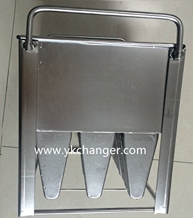 Manuel Use Ice Lolly Mould Stainless Steel Ice Cream Mould Frozen Pop Mold with Stick Holder