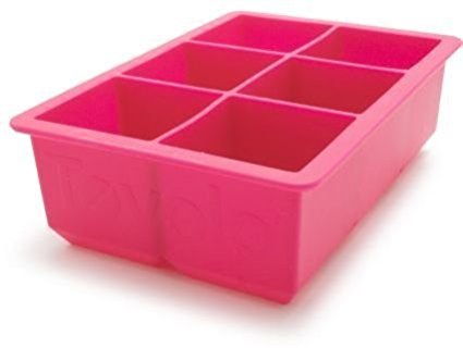 Tovolo King Cube Ice Trays Hot Pink