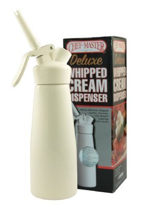 Chef Master 1 Pint Deluxe Whipped Cream Dispenser (90068)