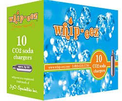 Whip-eez Co2 Soda chargers -360 chargers (36-10 packs)