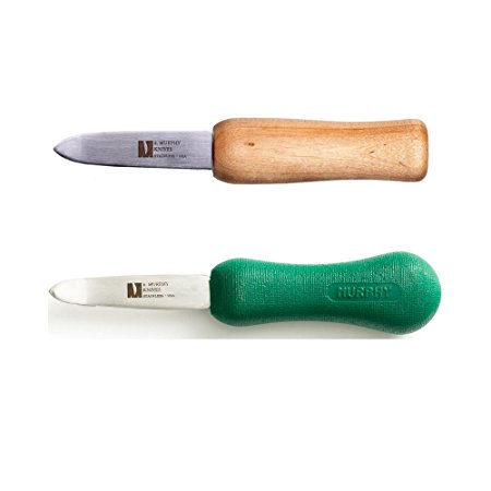 2 R Murphy New Haven Oyster Knife Shucker Americas Test Kitchen Seafood Tools Wood & Commercial Grade Handles