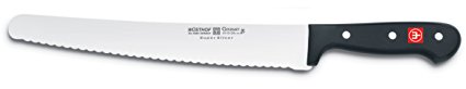 Wusthof Gourmet 10-Inch Super Slicer Wavy-Edge Knife