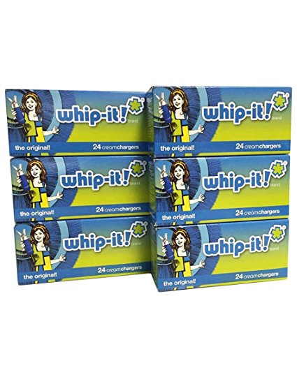 Whip-it! Whipped Cream Chargers, 24 Pack, Case Of 600
