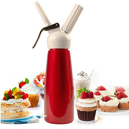 Mosa Bestwhip Whipped Cream Dispenser (Red, 500 ml)