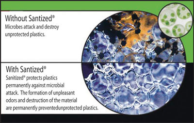 sanitized antimicrobial protection